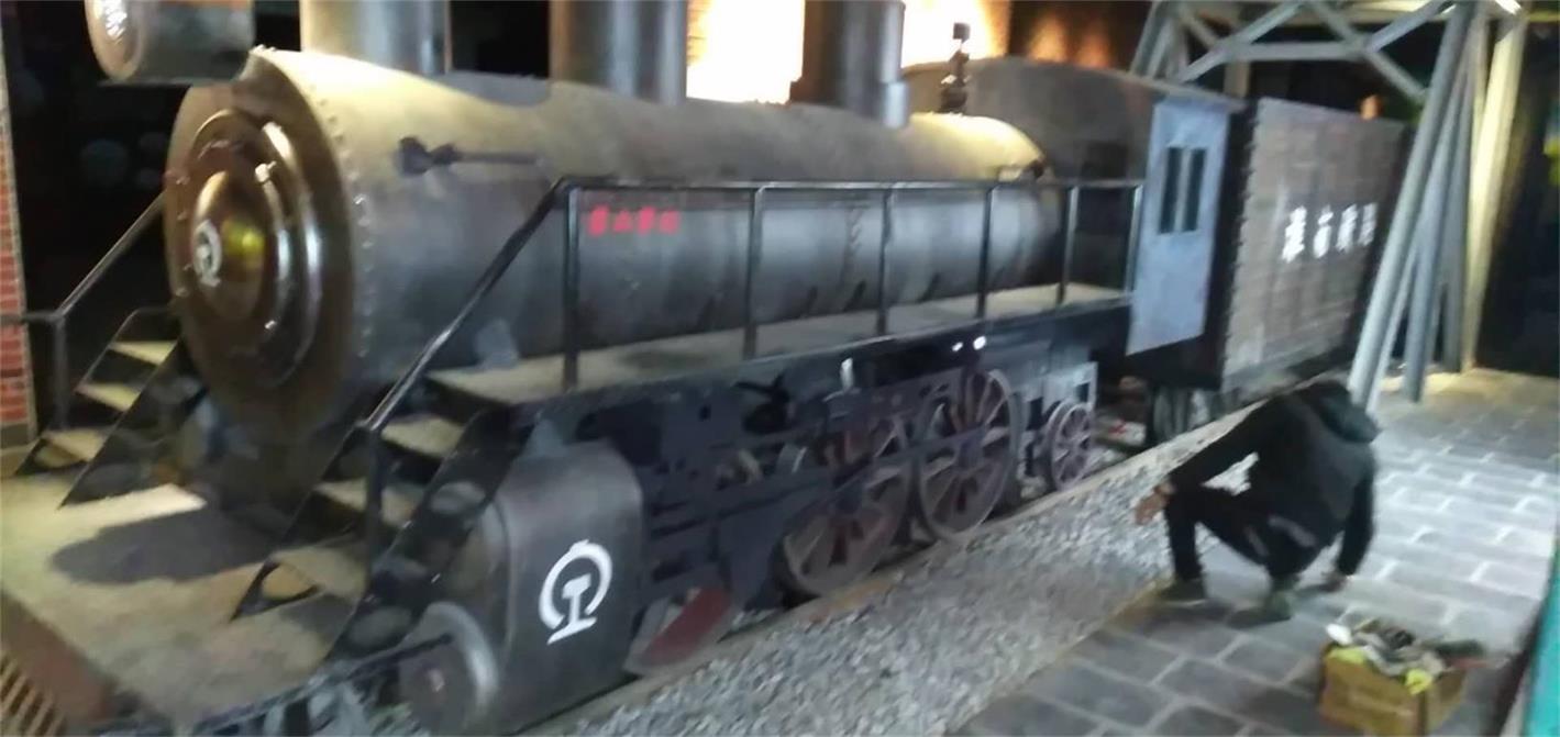 湘潭县蒸汽火车模型